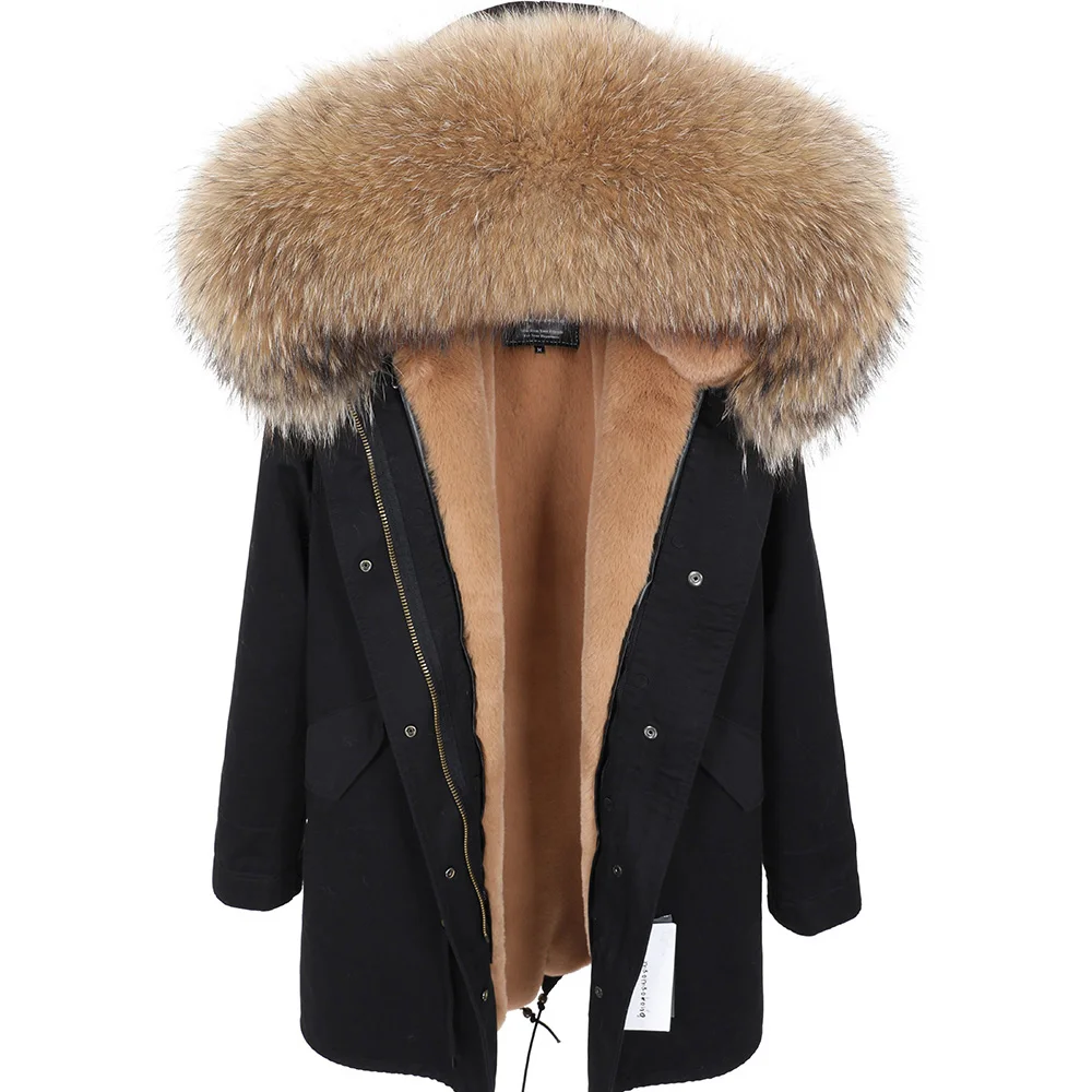 MAOMAOKONG2019 new natural raccoon fur collar coat women's jacket women's jacket winter long section slim coat casual jacket
MAOMAOKONG2019 new natural raccoon fur collar coat women's jacket women's jacket winter long section slim coat casual jacket