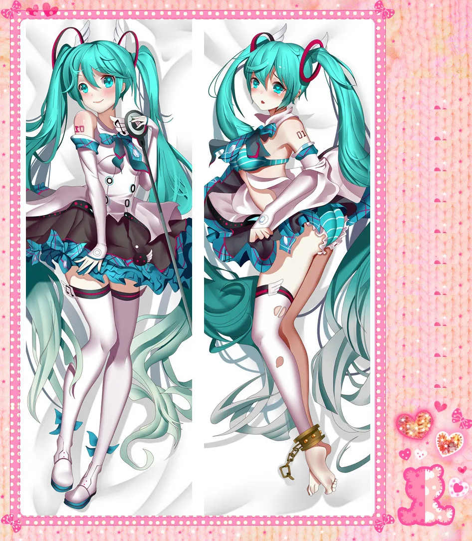 Anime Cartoon Hatsune Miku Double Sided Bolster Hugging Peach Skin 2 Way Pillow Case Pillow Cover Pilllowcase Gift 78008
Anime Cartoon Hatsune Miku Double Sided Bolster Hugging Peach Skin 2 Way Pillow Case Pillow Cover Pilllowcase Gift 78008