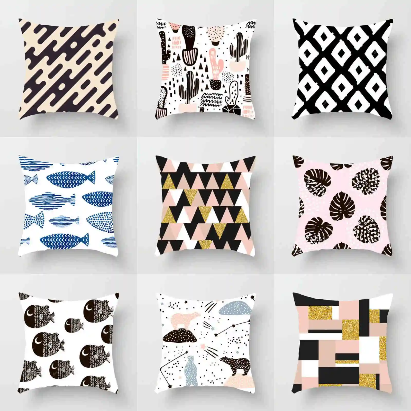Creative Art Pillowcase Sofa Waist Cushion Cover Polyester Cactus Throw Pillow Case Home Decor 45*45 cm
Creative Art Pillowcase Sofa Waist Cushion Cover Polyester Cactus Throw Pillow Case Home Decor 45*45 cm