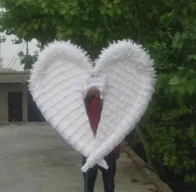 Fashion model catwalk stage performance show props wings/wedding photography beautiful pure white feather angel wings
Fashion model catwalk stage performance show props wings/wedding photography beautiful pure white feather angel wings