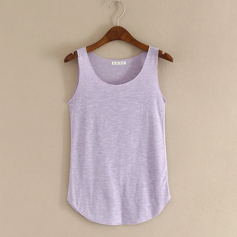 Spring Summer New Tank Tops Women Sleeveless Round Neck Loose T Shirt Ladies Vest Singlets
Spring Summer New Tank Tops Women Sleeveless Round Neck Loose T Shirt Ladies Vest Singlets