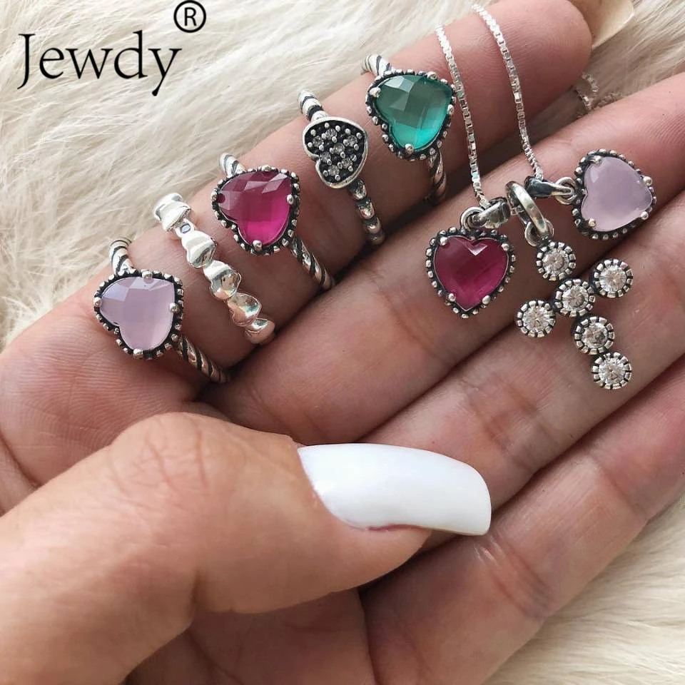Heart Cross Design 6PCS/Set Necklace Ring Set For Women 2019 Brinco Female Handmade Midi Finger Statement Choker collier Jewelry
Heart Cross Design 6PCS/Set Necklace Ring Set For Women 2019 Brinco Female Handmade Midi Finger Statement Choker collier Jewelry