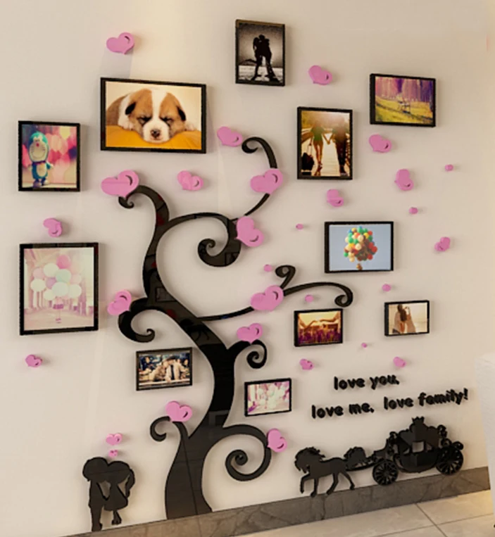 3d Happy tree crystal acrylic three-dimensional wall stickers Cartoon Carriage Lovers living room TV wall wall stickers
3d Happy tree crystal acrylic three-dimensional wall stickers Cartoon Carriage Lovers living room TV wall wall stickers