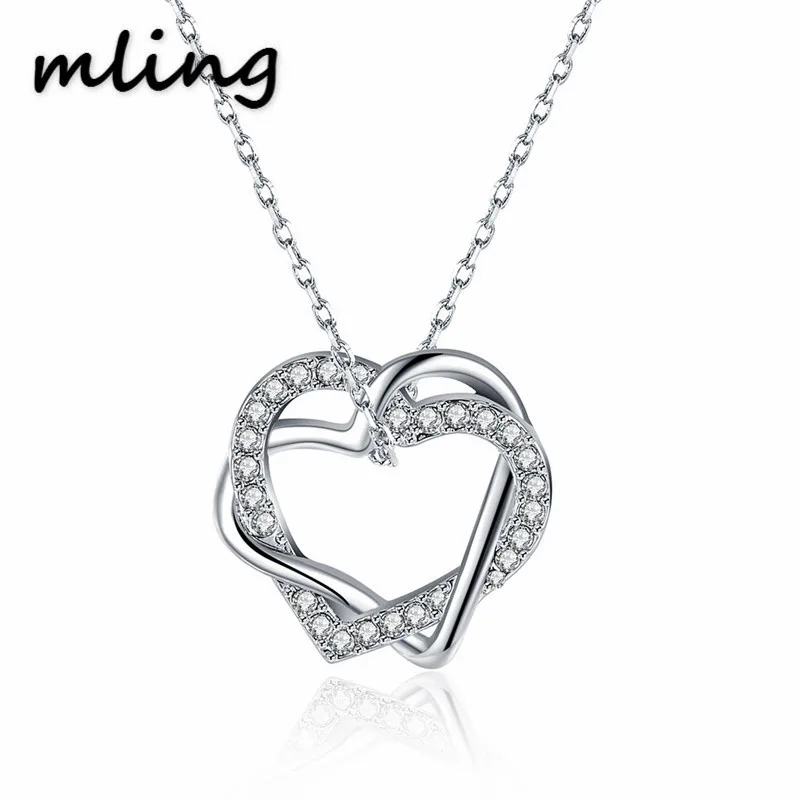 925 Sterling Small Fresh Double Circle Double Heart Necklace Rose Gold Necklace Gold-color Circle loop For Women Gift!
925 Sterling Small Fresh Double Circle Double Heart Necklace Rose Gold Necklace Gold-color Circle loop For Women Gift!