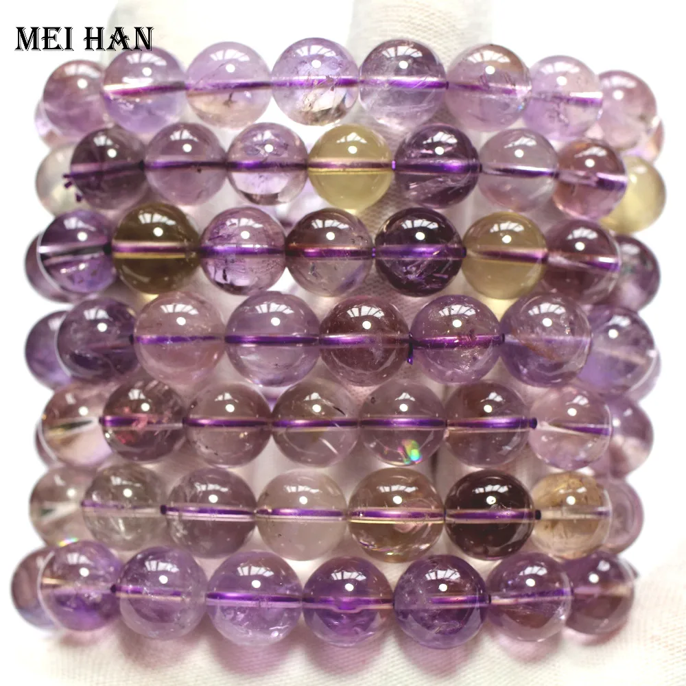 Freeshipping (16 beads/set) 11-12mm natural Bolivia Ametrine bracelet smooth round loose beads for jewelry making DIY design
Freeshipping (16 beads/set) 11-12mm natural Bolivia Ametrine bracelet smooth round loose beads for jewelry making DIY design