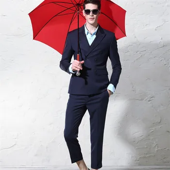 new Double-breasted men marry suit dress, suit men's suits cultivate one's morality fashion (coat + waistcoat, trousers)
new Double-breasted men marry suit dress, suit men's suits cultivate one's morality fashion (coat + waistcoat, trousers)