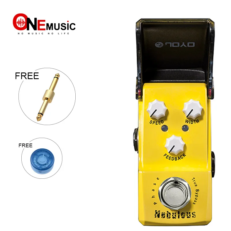 

JOYO IRONMAN JF-328 Nebulous Phase Effect Guitar Pedal True Bypass Design with Gold pedal connector and Mooer Knob