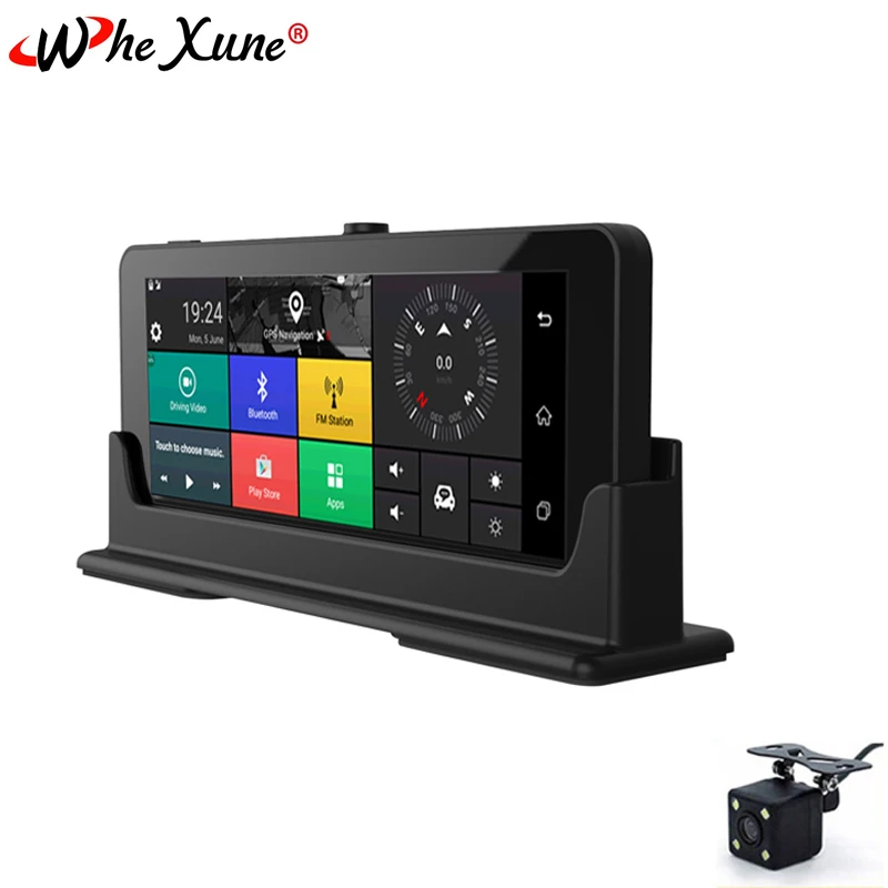 WHEXUNE 2019 New Full HD 1080P 7.0 inch touch IPS Android 5.1 Car DVR recorder with GPS Navigation WIFI Bluetooth ADAS dash cam
WHEXUNE 2019 New Full HD 1080P 7.0 inch touch IPS Android 5.1 Car DVR recorder with GPS Navigation WIFI Bluetooth ADAS dash cam