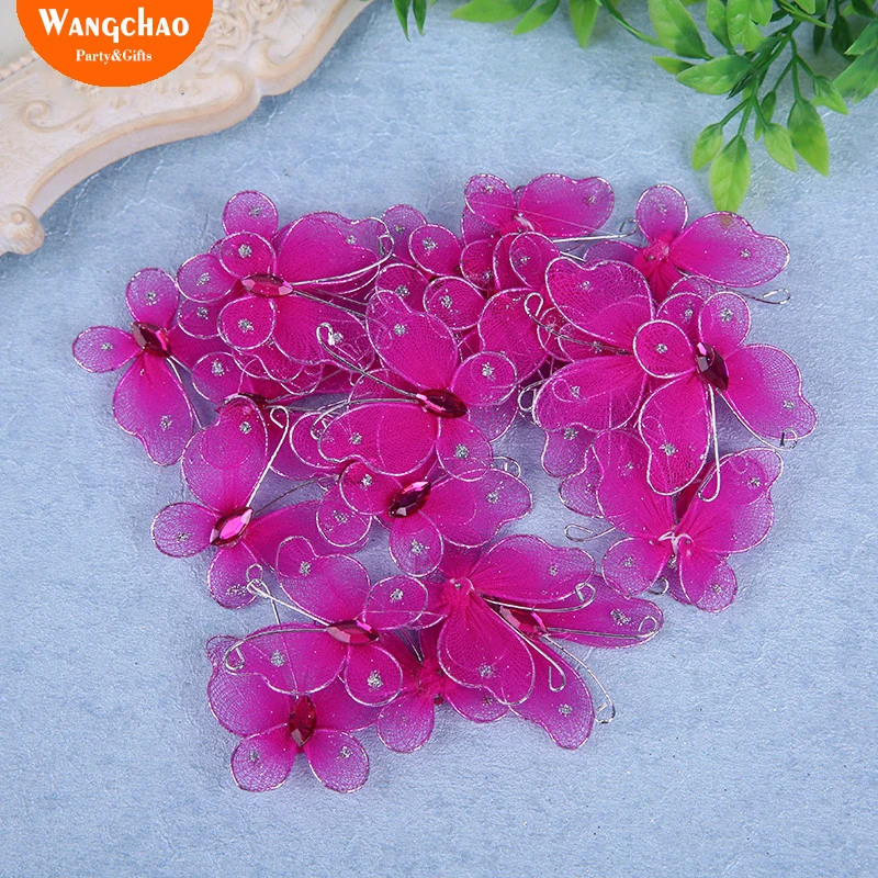 12 pcs 1.5" Fuchsia Nylon Butterflies for Birthday Wedding Table Scatters Scrapbooking Embellishment DIY party decoration
12 pcs 1.5" Fuchsia Nylon Butterflies for Birthday Wedding Table Scatters Scrapbooking Embellishment DIY party decoration