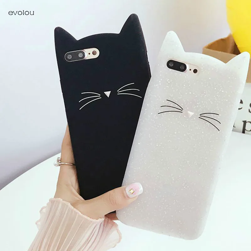 Silicone Cute 3D Bearded Cat Cases for Huawei Nova 2i Mate 10 Lite Case Cute Animal for Y5 Y6 2017 Enjoy 7s Soft Glitter Cover
Silicone Cute 3D Bearded Cat Cases for Huawei Nova 2i Mate 10 Lite Case Cute Animal for Y5 Y6 2017 Enjoy 7s Soft Glitter Cover