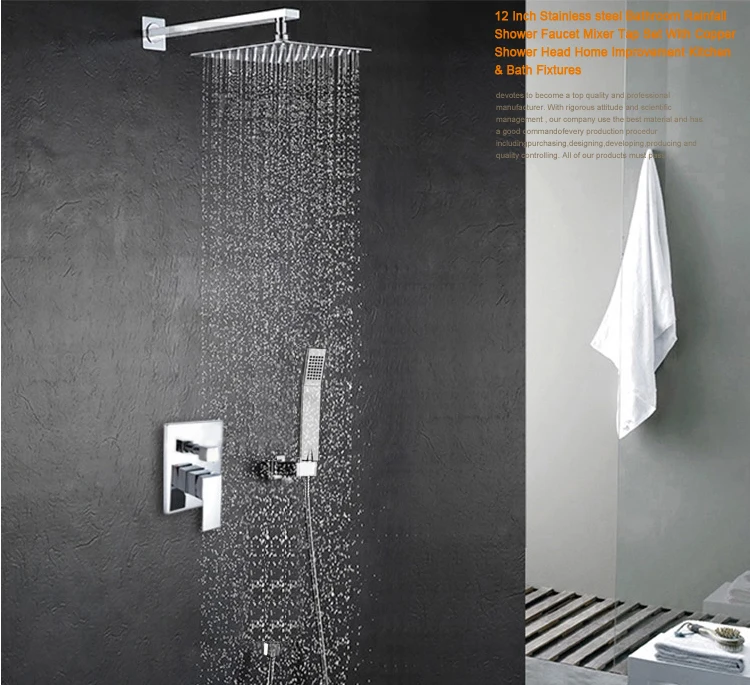 BECOLA 12inch New shower set Pressurized sprinkler suit shower Square shower Hot shower Free shipping BR-CP-1212
BECOLA 12inch New shower set Pressurized sprinkler suit shower Square shower Hot shower Free shipping BR-CP-1212