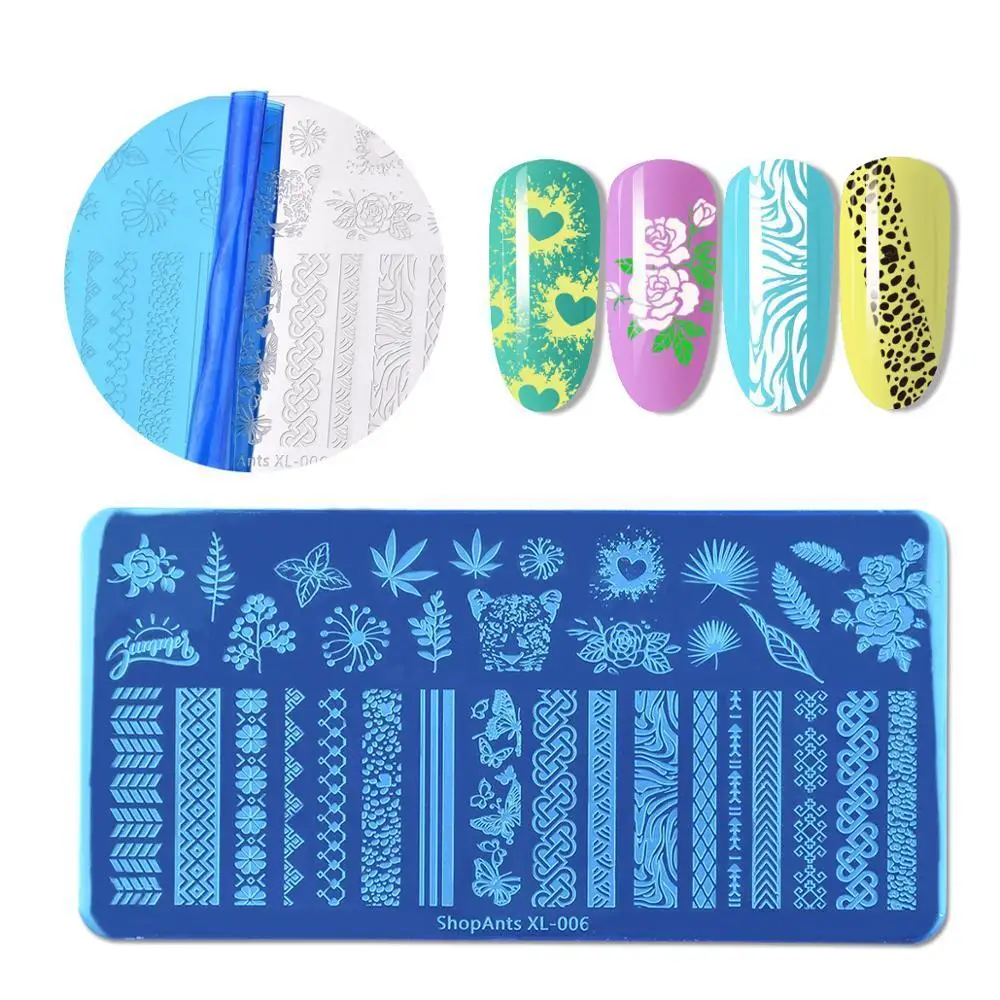 Beautybigbang Animals Plant Pattern Nail Stamping Plates Nail Art DIY Design Nail Image Plate Stainless Steel Accessories Tool
Beautybigbang Animals Plant Pattern Nail Stamping Plates Nail Art DIY Design Nail Image Plate Stainless Steel Accessories Tool