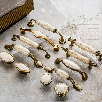 Ceramic Handles for Kitchen Cupboards Cabinet Door knobs Drawer Pulls Antique Furniture Handles Marble Vein Knobs and Handles
Ceramic Handles for Kitchen Cupboards Cabinet Door knobs Drawer Pulls Antique Furniture Handles Marble Vein Knobs and Handles