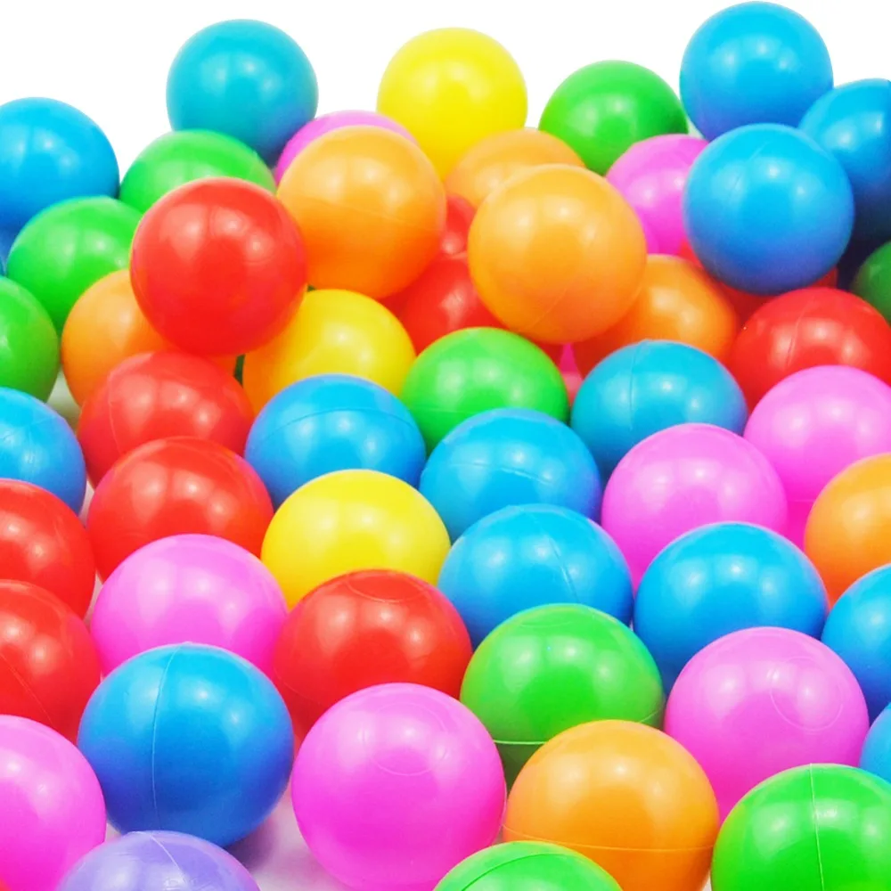 100PCS /Set Baby Ocean Ball Water Pool Colorful Soft Plastic Balls Funny Toys Tent Air Ball Fun Kids Sports Toy LPS 2018
100PCS /Set Baby Ocean Ball Water Pool Colorful Soft Plastic Balls Funny Toys Tent Air Ball Fun Kids Sports Toy LPS 2018
