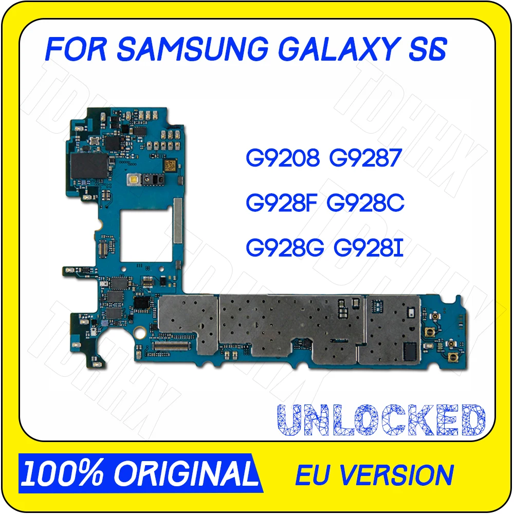 Original Unlock Main Motherboard 32GB Replacement For Samsung Galaxy S6 G9208 G9287 G928F G928C motherboard
Original Unlock Main Motherboard 32GB Replacement For Samsung Galaxy S6 G9208 G9287 G928F G928C motherboard