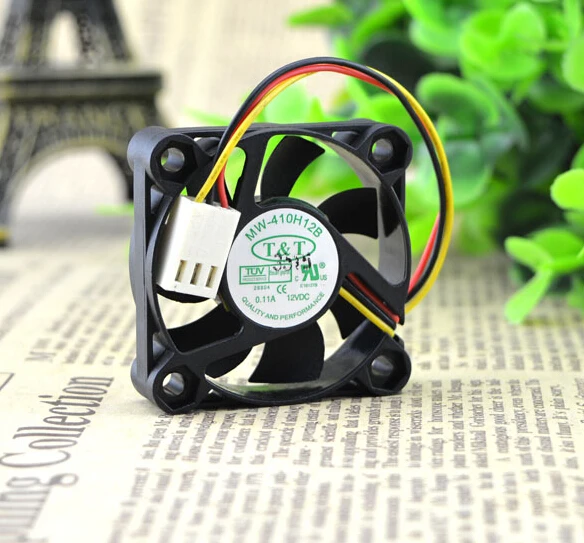 Оригинальный T & T40 * 40*10 DC12V 0.18A MW-410H12B NF8 3pin бесшумный двойной шариковый вентилятор
Оригинальный T & T40 * 40*10 DC12V 0.18A MW-410H12B NF8 3pin бесшумный двойной шариковый вентилятор