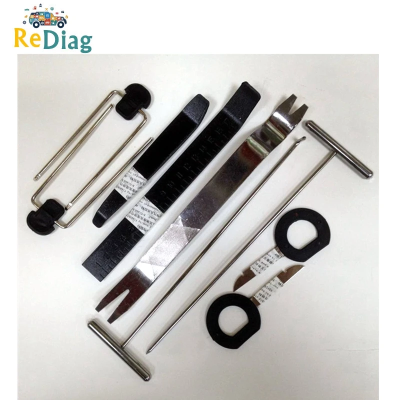 Removal Tool Kit Repair Disassembly Tools Set Auto Car DVD Stereo Refit Kits Interior Plastic Trim Panel Dashboard Installation
Removal Tool Kit Repair Disassembly Tools Set Auto Car DVD Stereo Refit Kits Interior Plastic Trim Panel Dashboard Installation