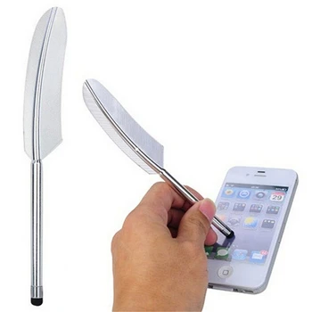 Feather Universal Capacitive Stylus Touch Screen Pen For IPhone 5 4S 4 Samsung S4 Tablet PC Cell Phone 15.5cm Touch Screen Pen
Feather Universal Capacitive Stylus Touch Screen Pen For IPhone 5 4S 4 Samsung S4 Tablet PC Cell Phone 15.5cm Touch Screen Pen