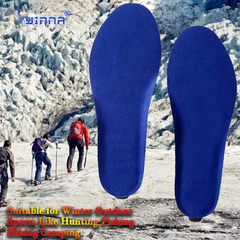 Rechargeable Heated Insoles Foot Warmer for Hunting Fishing Hiking Camping Wireless Remote Control Unisex Blue Size EUR #35-40
Rechargeable Heated Insoles Foot Warmer for Hunting Fishing Hiking Camping Wireless Remote Control Unisex Blue Size EUR #35-40