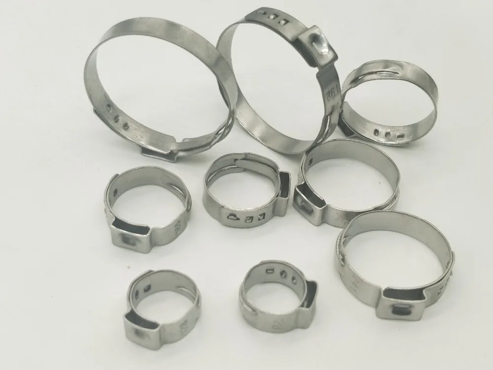 Free shipping middle size pipe Clamps High Quality 4PCS Stainless Steel 304 Single Ear Hose Clamps Assortment Kit Single
Free shipping middle size pipe Clamps High Quality 4PCS Stainless Steel 304 Single Ear Hose Clamps Assortment Kit Single