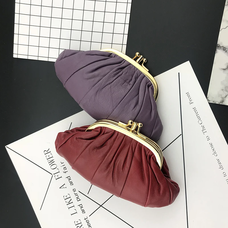 BELLO TUTTI Women Coin Purse Genuine Leather Card Holder Small Wallet Metal Frame Change Purse Mini Money Bag For Girls
BELLO TUTTI Women Coin Purse Genuine Leather Card Holder Small Wallet Metal Frame Change Purse Mini Money Bag For Girls