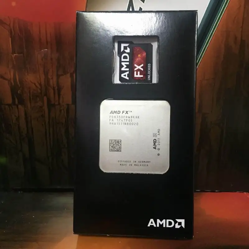 AMD FX8350 FX-8350 Eight-Core CPU Processor 4.0G/8M/125W Socket AM3+ CPU FX 8350 Bulk Package NEW
AMD FX8350 FX-8350 Eight-Core CPU Processor 4.0G/8M/125W Socket AM3+ CPU FX 8350 Bulk Package NEW