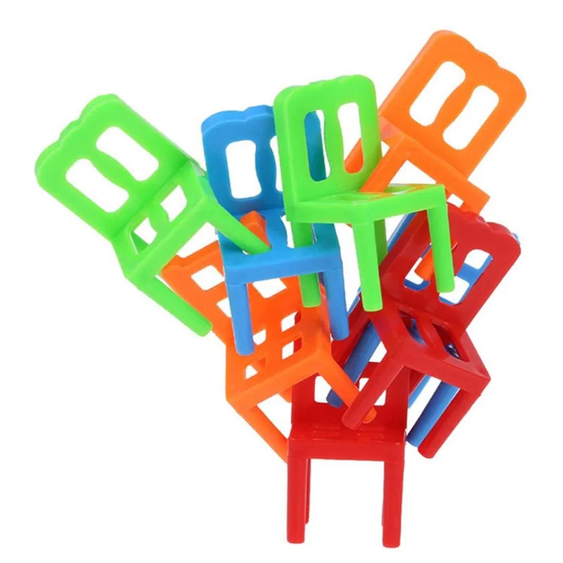 Mini Stacking Chairs Game Block Balance Parent Child Funny Interactive Game Kid Educational Challenge Toy 18Pcs/set
Mini Stacking Chairs Game Block Balance Parent Child Funny Interactive Game Kid Educational Challenge Toy 18Pcs/set