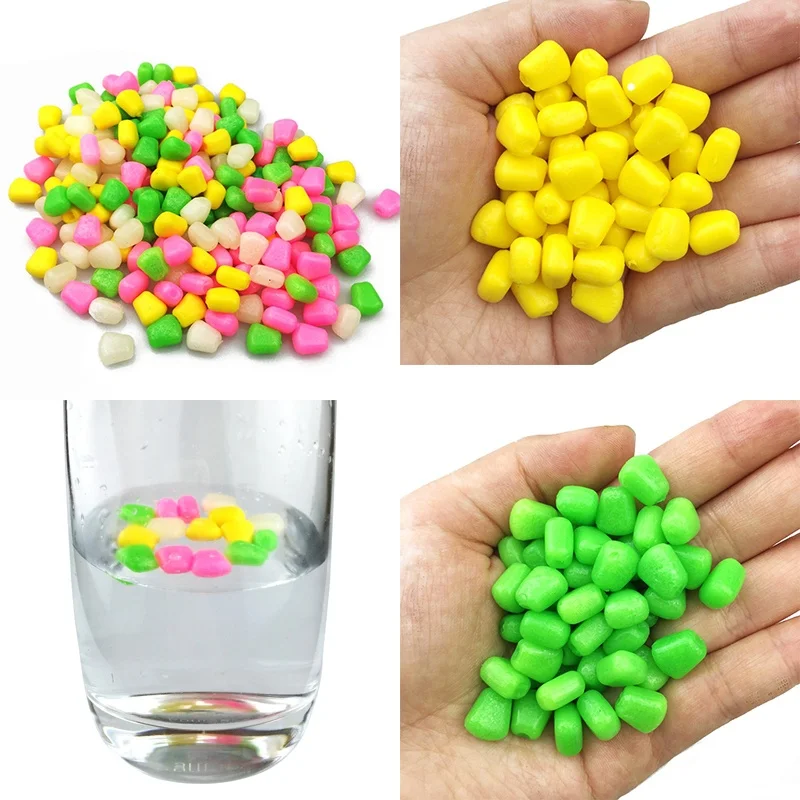 50PCS/Lot Soft Corn Carp Fishing Lures With Silicone Of Artificial Pop-up Floating Baits corn Fake carp Feeder Fish Lure Pesca
50PCS/Lot Soft Corn Carp Fishing Lures With Silicone Of Artificial Pop-up Floating Baits corn Fake carp Feeder Fish Lure Pesca