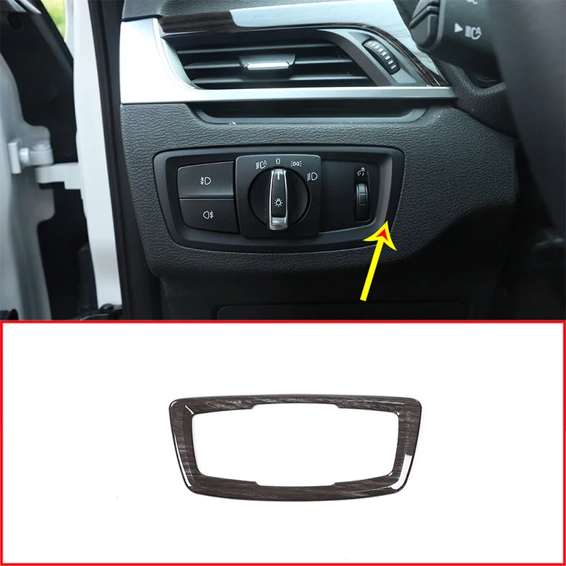 Black Wood Grain For BMW X1 F48 2016-2019 ABS Head light Headlight Switch Button Cover Trim Car Accessories For BMW X2 F47 2018
Black Wood Grain For BMW X1 F48 2016-2019 ABS Head light Headlight Switch Button Cover Trim Car Accessories For BMW X2 F47 2018