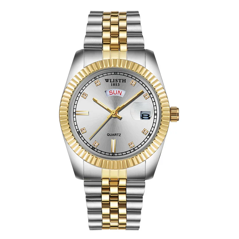 2019 Wrist Watch Videotape Steel Bring Male Surface Lovers Calendar Quartz Man Wrist Watch S525
2019 Wrist Watch Videotape Steel Bring Male Surface Lovers Calendar Quartz Man Wrist Watch S525