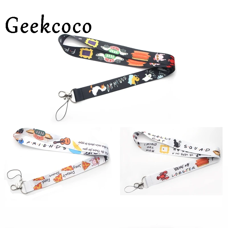 Friends TV show diy keychains Accessory Safety Breakaway Mobile Phone USB ID Badge Holder Keys Strap Tag Neck lanyard J0236
Friends TV show diy keychains Accessory Safety Breakaway Mobile Phone USB ID Badge Holder Keys Strap Tag Neck lanyard J0236