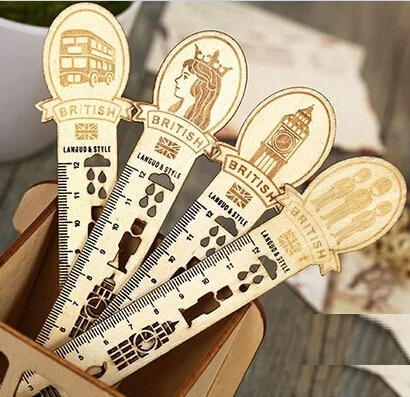NEW Vintage England Style Hollow Wooden Ruler bookmark 12 CM Metal straight ruler
NEW Vintage England Style Hollow Wooden Ruler bookmark 12 CM Metal straight ruler