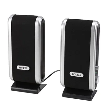 Computer Speaker HY-218 Portable USB Stereo Soundbox Music Speakers For Desktop Easy Portable Speakers
Computer Speaker HY-218 Portable USB Stereo Soundbox Music Speakers For Desktop Easy Portable Speakers