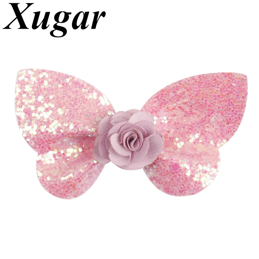 Xugar 2.5" Hair Accessories Hair Bows Girls Glitter Butterfly Hairpins Flower Rainbow Knot Hairgrips Princess Shiny Hair Clips
Xugar 2.5" Hair Accessories Hair Bows Girls Glitter Butterfly Hairpins Flower Rainbow Knot Hairgrips Princess Shiny Hair Clips
