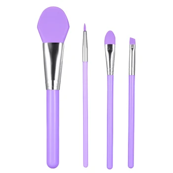 4Pcs Silicone Makeup Brush Kit Facial Face Mud Mask Mixing Brush Foundation Eyeshadow Brush Cosmetic Make Up Tools maquiagem
4Pcs Silicone Makeup Brush Kit Facial Face Mud Mask Mixing Brush Foundation Eyeshadow Brush Cosmetic Make Up Tools maquiagem
