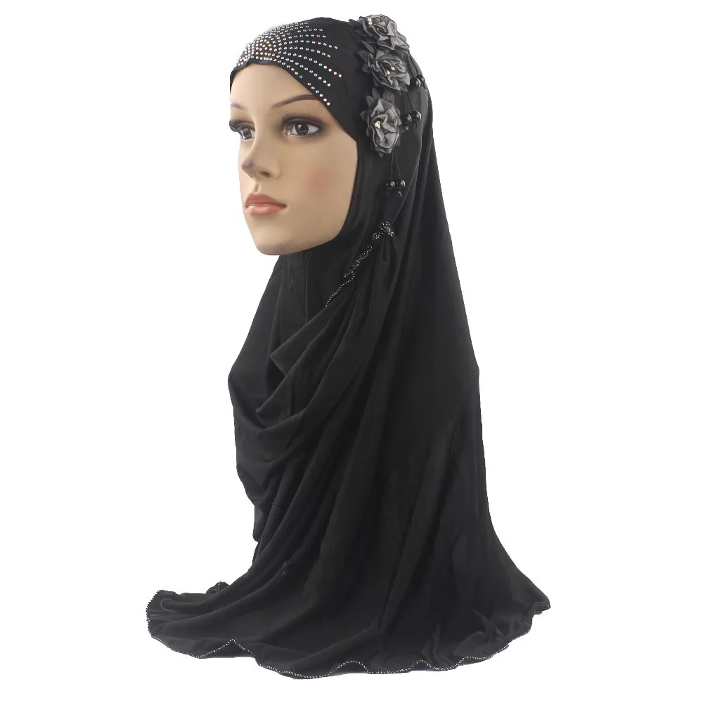 Muslim Hijab Islamic Scarf Woman Amira Cap Beautiful Diamond Three Flowers Ready to Wear
Muslim Hijab Islamic Scarf Woman Amira Cap Beautiful Diamond Three Flowers Ready to Wear