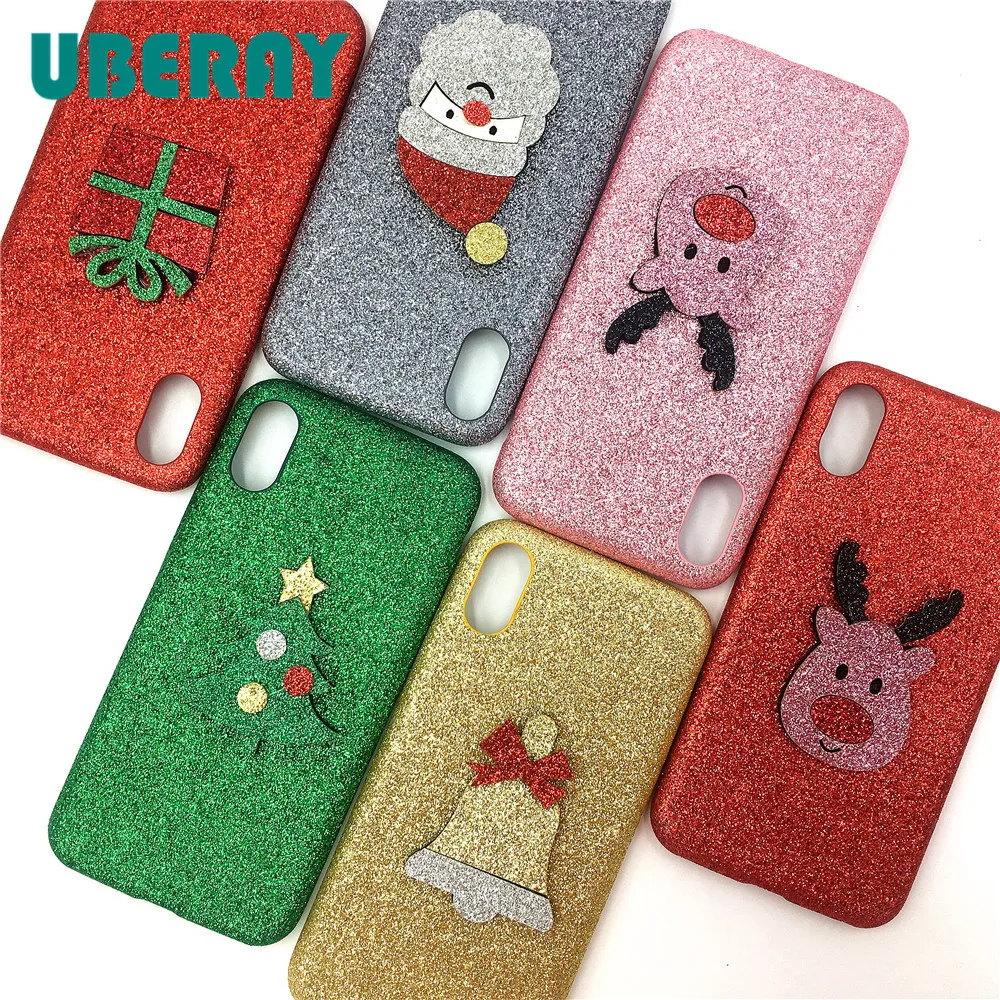 UBERAY Christmas Case For iphone X iPhone 7 Case Luxury Gliter Soft TPU Cover Couples Case For iPhone 6 6s 7 8 Plus Capa Coque
UBERAY Christmas Case For iphone X iPhone 7 Case Luxury Gliter Soft TPU Cover Couples Case For iPhone 6 6s 7 8 Plus Capa Coque