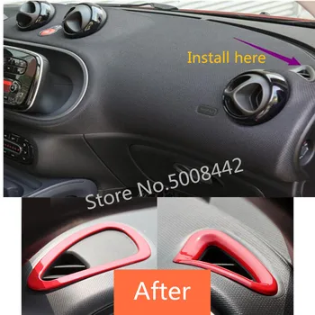 For Benz smart fortwo forfour 2015 2016 2017 2018 car cover trim front air conditioning Outlet Vent decoration 2pcs
For Benz smart fortwo forfour 2015 2016 2017 2018 car cover trim front air conditioning Outlet Vent decoration 2pcs