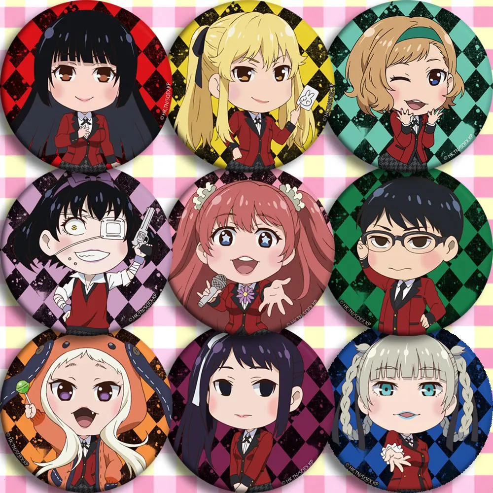 Japan Anime Kakegurui B Cosplay Badge Cartoon Brooch Pins Collection Backpacks Badges For Bags Button gifts
Japan Anime Kakegurui B Cosplay Badge Cartoon Brooch Pins Collection Backpacks Badges For Bags Button gifts