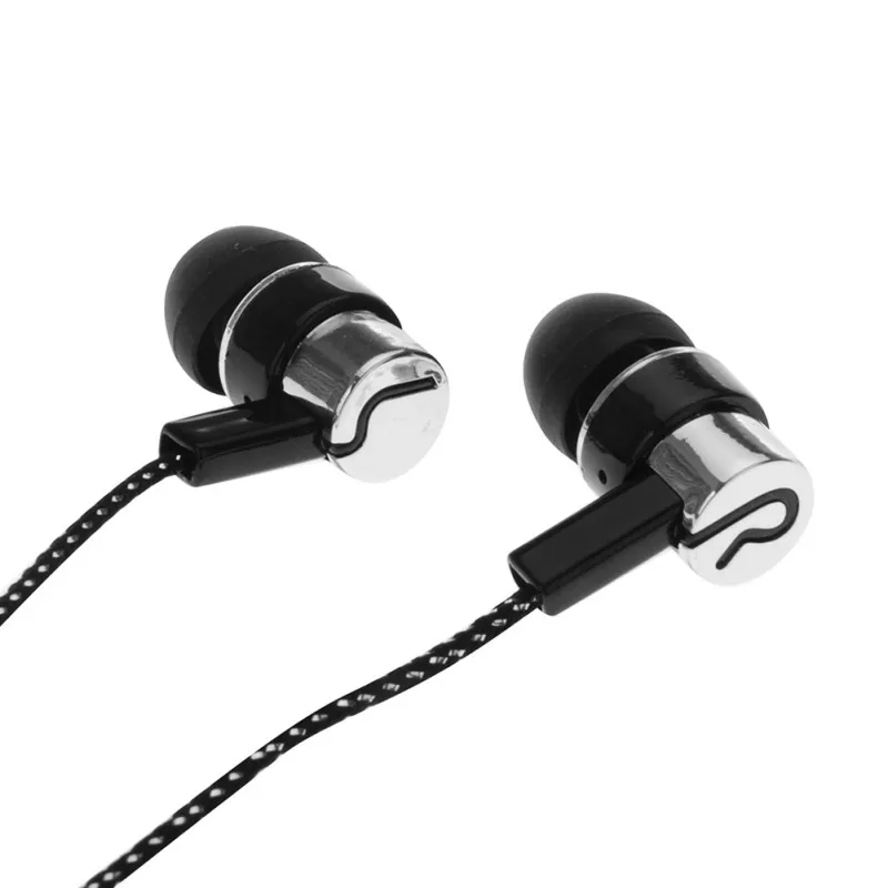 Portable Headphone Durable 3.5mm Stereo Headset In-ear Earphone for Cell Phones MP3 1.1m Cable
Portable Headphone Durable 3.5mm Stereo Headset In-ear Earphone for Cell Phones MP3 1.1m Cable