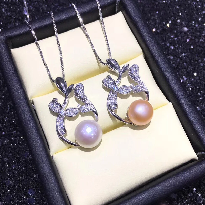 FENASY Pearl Pendant Necklace For Women Bloom 925 Sterling Silver Chain Natural Freshwater Pearl Pendants&necklaces
FENASY Pearl Pendant Necklace For Women Bloom 925 Sterling Silver Chain Natural Freshwater Pearl Pendants&necklaces