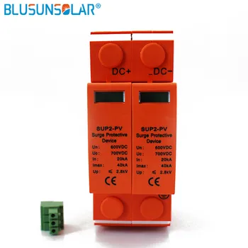 10pcs High Performance 2P DC 500V/600V SUP4-S40 SPD 20/40KA DC Surge Suppressors/ DC Surge Protector for Solar System Protection
10pcs High Performance 2P DC 500V/600V SUP4-S40 SPD 20/40KA DC Surge Suppressors/ DC Surge Protector for Solar System Protection