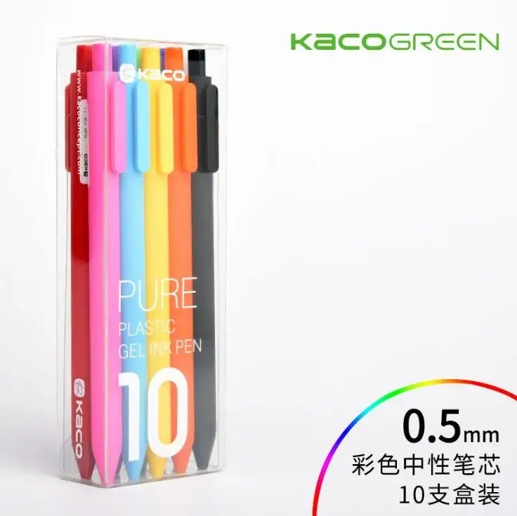 10pc/set Original Xiaomi Mijia Kaco Pen ABS Case 0.5mm MI Kaco Cover pen shell Core Durable Signing case Pen Refill Black Ink
10pc/set Original Xiaomi Mijia Kaco Pen ABS Case 0.5mm MI Kaco Cover pen shell Core Durable Signing case Pen Refill Black Ink