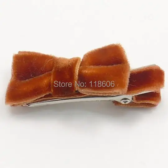 velvet hair clips - velvet hair bows6.jpg