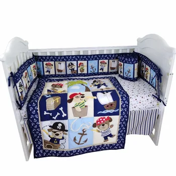 pirate world baby bedding set baby crib set for boys quilt sheet skirt baby bumper included
pirate world baby bedding set baby crib set for boys quilt sheet skirt baby bumper included