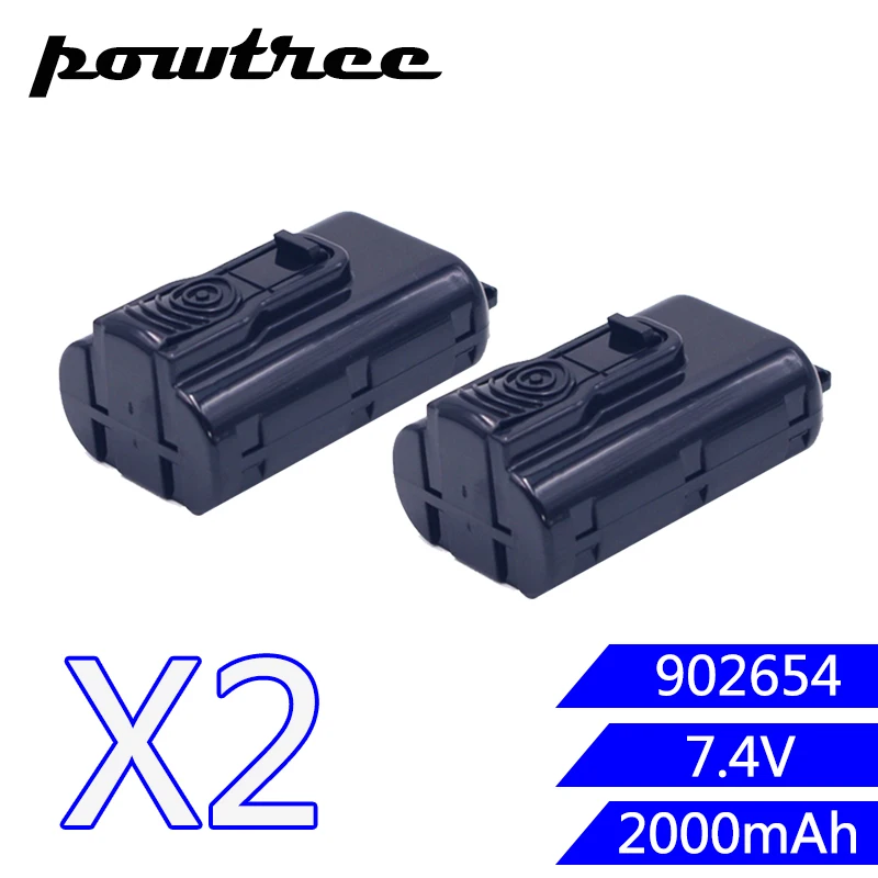2PACKS 7.4V 2000mAh Li-Ion Rechargeable Battery For Paslode 902654 902400 918000 B20543 B20543A CF325Li
2PACKS 7.4V 2000mAh Li-Ion Rechargeable Battery For Paslode 902654 902400 918000 B20543 B20543A CF325Li