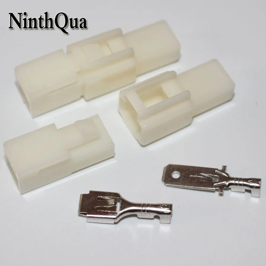 50 sets 6.3mm 1pinTerminal Connector kits ,1P Male and Female Housing + Terminals for Motorcycle Car ect
50 sets 6.3mm 1pinTerminal Connector kits ,1P Male and Female Housing + Terminals for Motorcycle Car ect