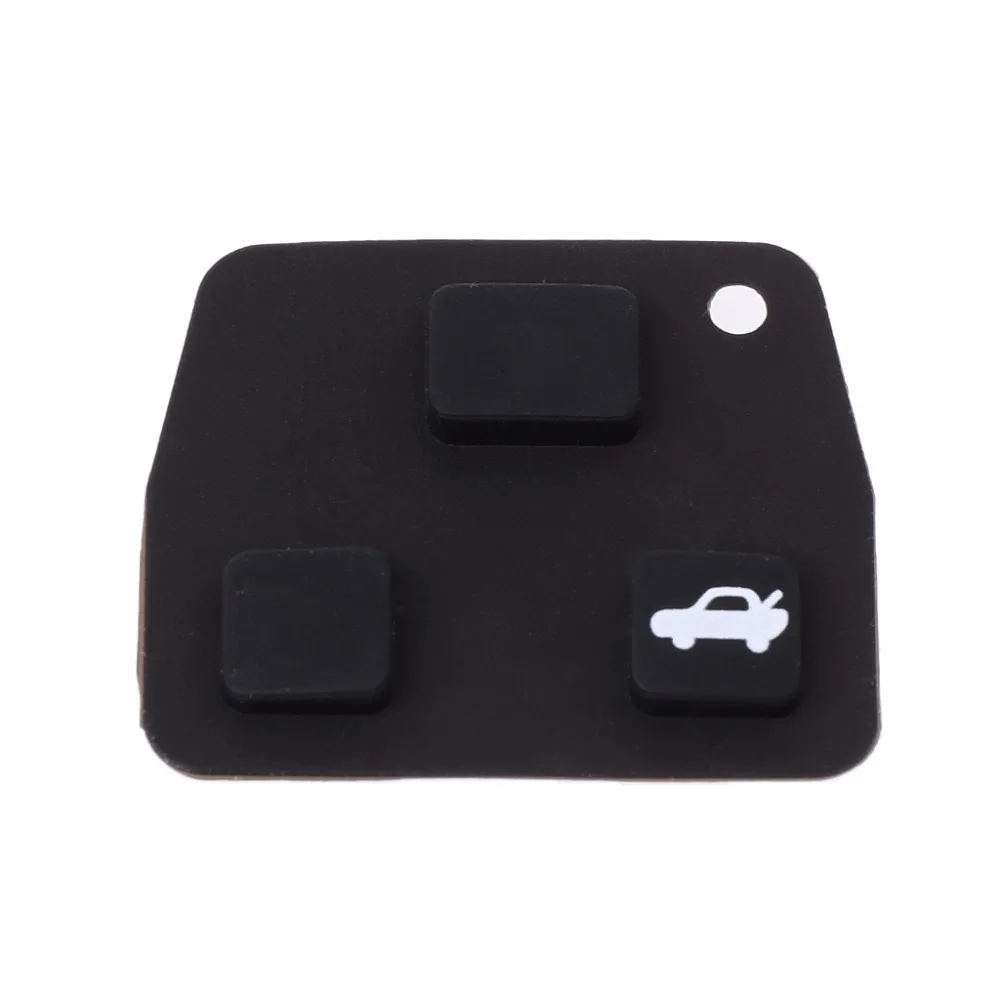 1Pc 2/3 Button Replacement Car Remote Entry Key Fob Cover Black Silicone Pad Keypad For Toyota Car key High Quality C45
1Pc 2/3 Button Replacement Car Remote Entry Key Fob Cover Black Silicone Pad Keypad For Toyota Car key High Quality C45