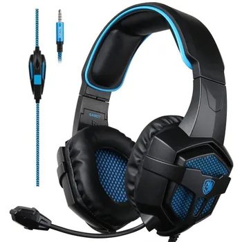 SADES SA807 Wired Gaming 3.5 Headphones With Microphone Earphone Headset For PS4 Auriculares Con Cable Fone De Ouvido 19May23
SADES SA807 Wired Gaming 3.5 Headphones With Microphone Earphone Headset For PS4 Auriculares Con Cable Fone De Ouvido 19May23