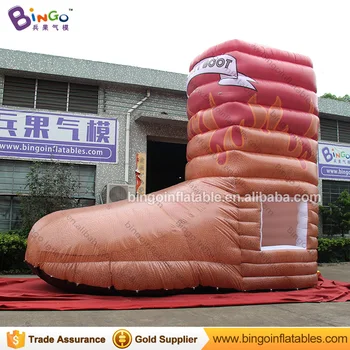Boots shaped Inflatable customized booth Tent 3*6.4*6.8 meters for advertising/promotion,shoes shaped inflatable portable kiosk
Boots shaped Inflatable customized booth Tent 3*6.4*6.8 meters for advertising/promotion,shoes shaped inflatable portable kiosk